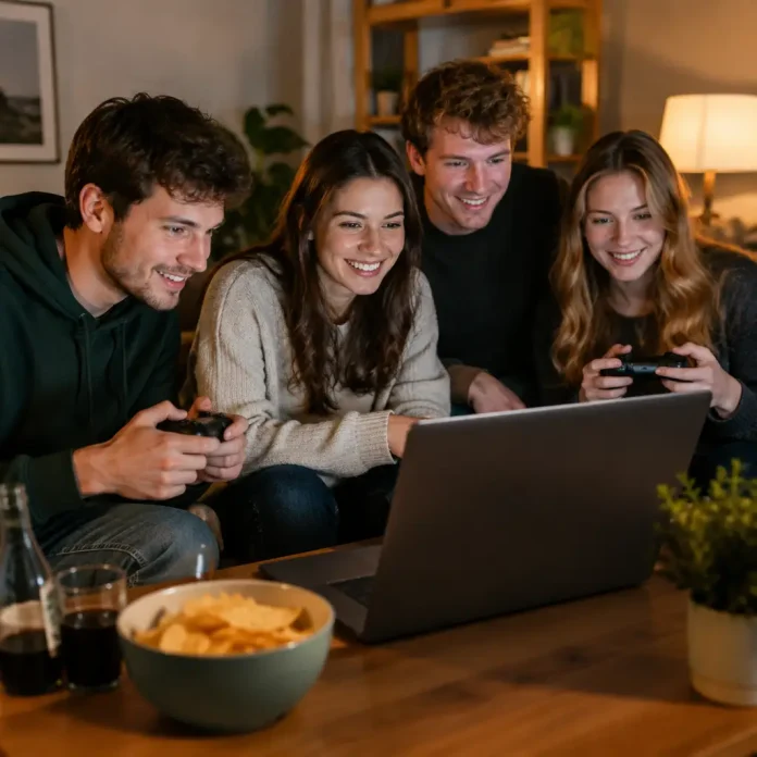 Žaidimų vakaras namuose: idėjos, kaip online pramogas paversti smagiu ritualu